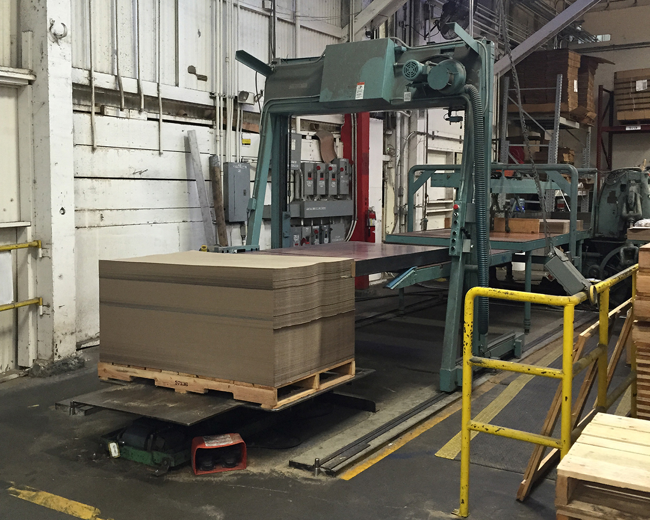 Scout Books team field trip to Sonoco paper mill