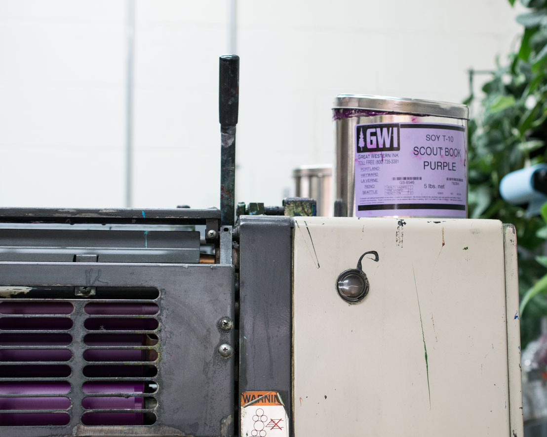 Scout Books Purple Ink