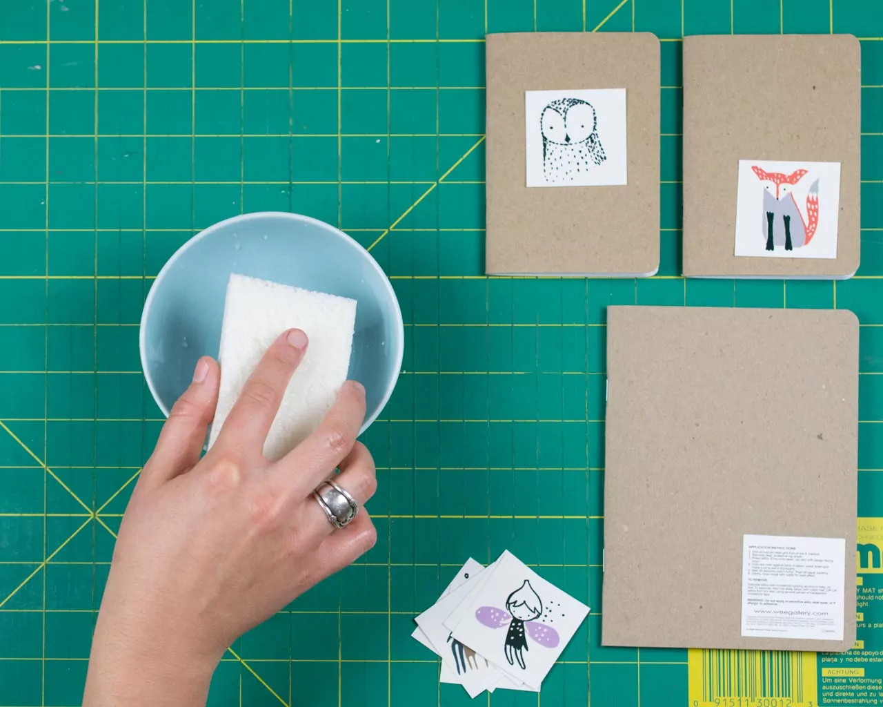 Wee Gallery and DIY Scout Books