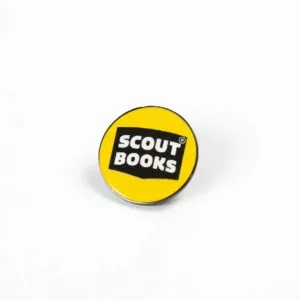 Scout Books Pocket Logo Enamel Pin