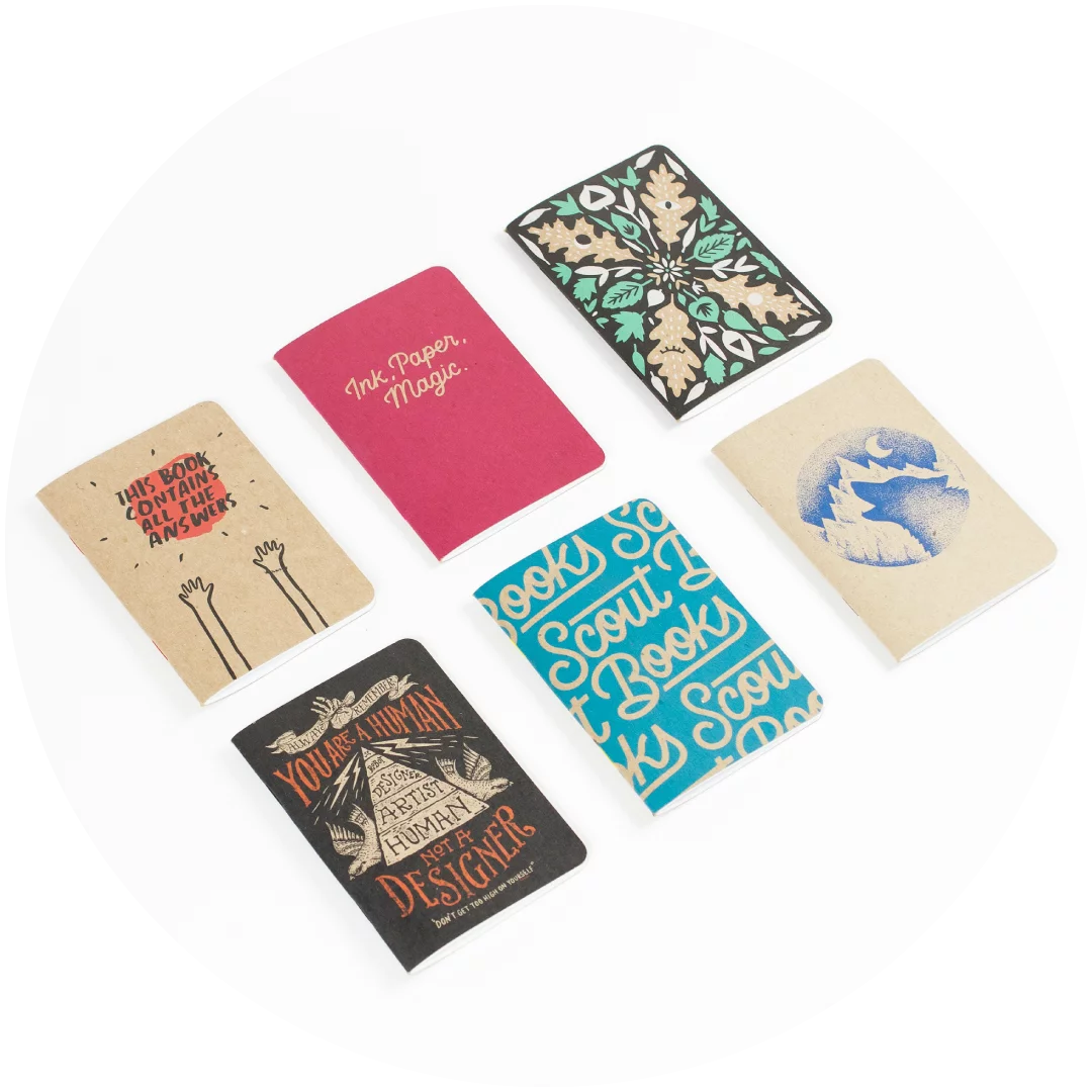 Sample Pack - Scout Books Pocket Notebooks