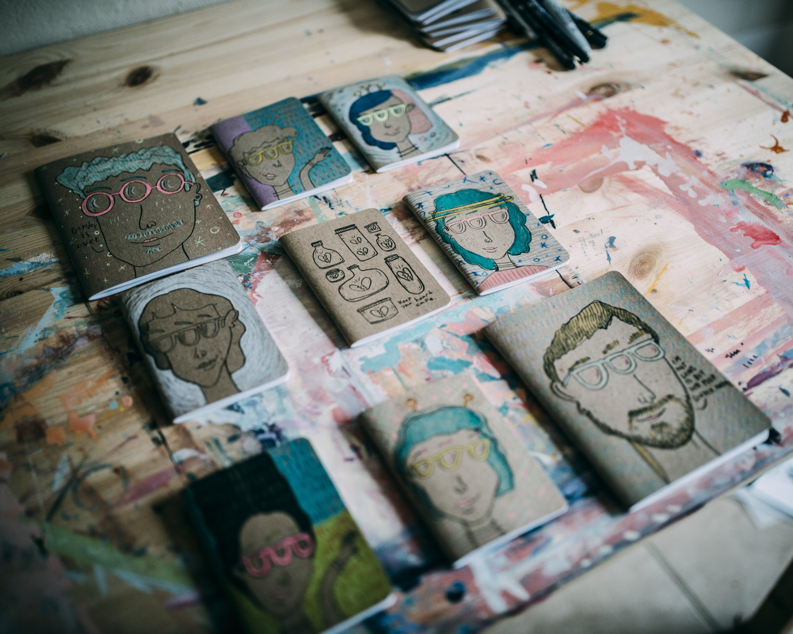 Sarah Day Arts DIY Notebooks Scout Books