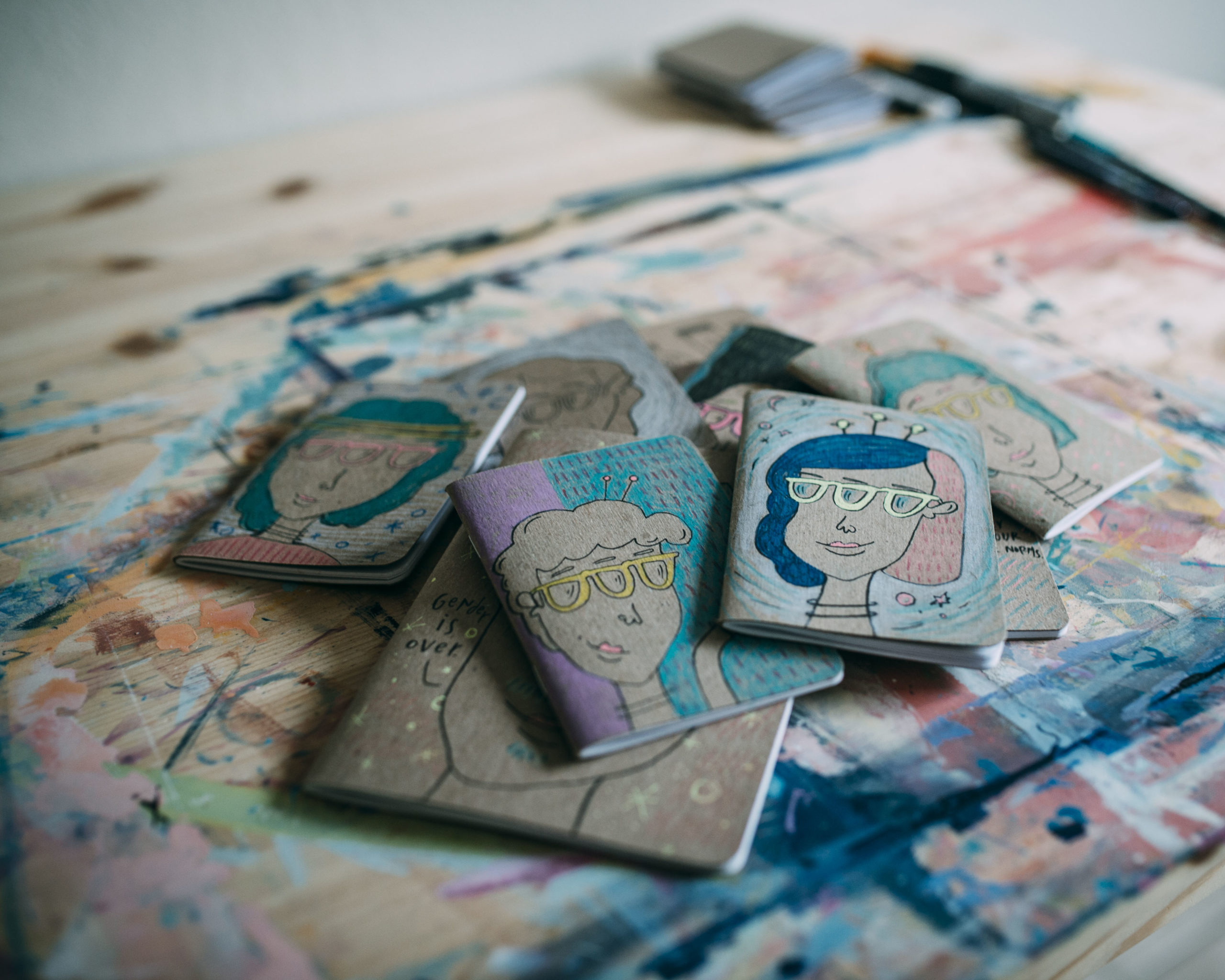 Sarah Day Arts DIY Notebooks Scout Books