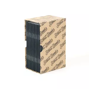 10 Pack Black Notebooks - Lined