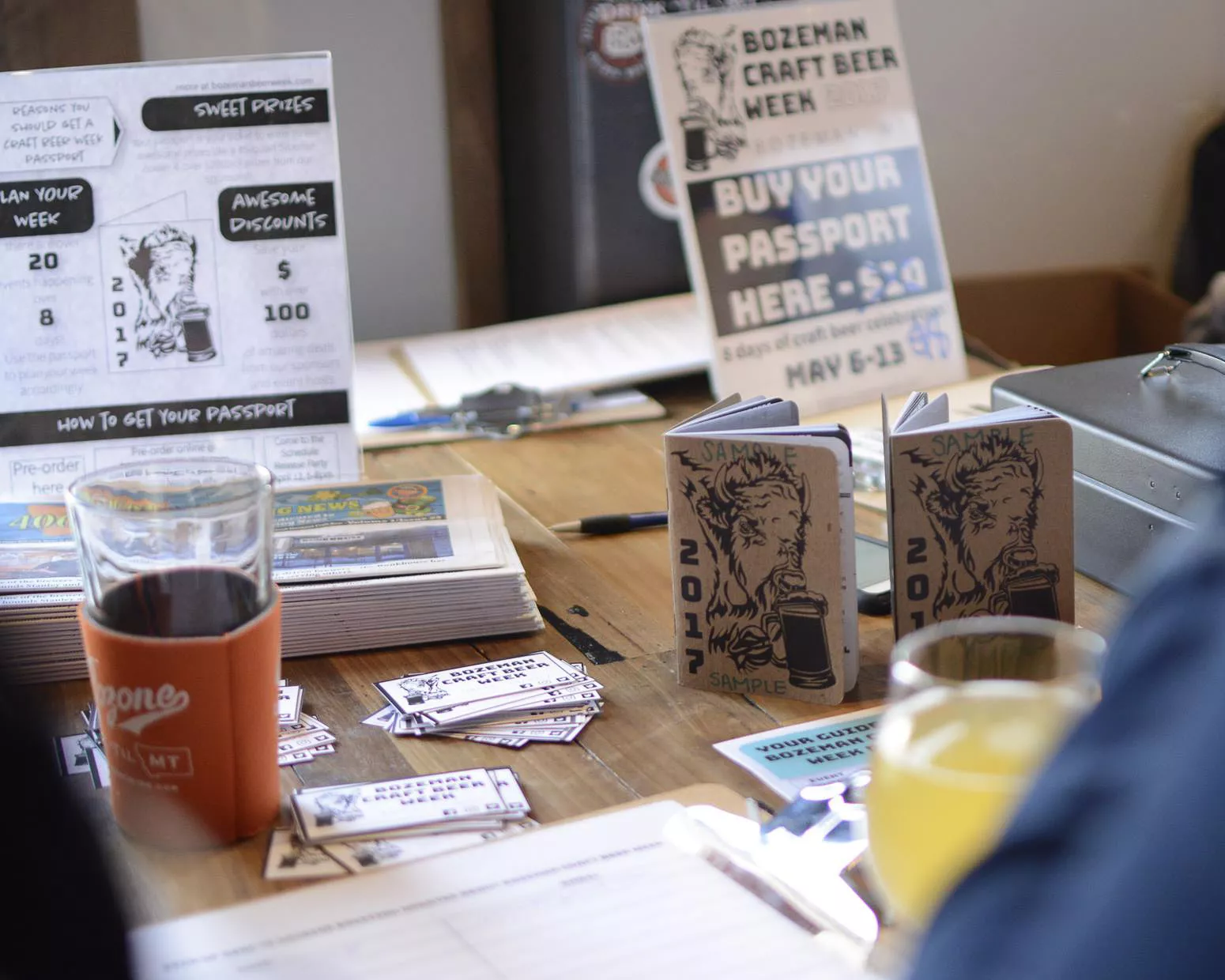 Event Passport Bozeman Craft Beer Week - Scout Books