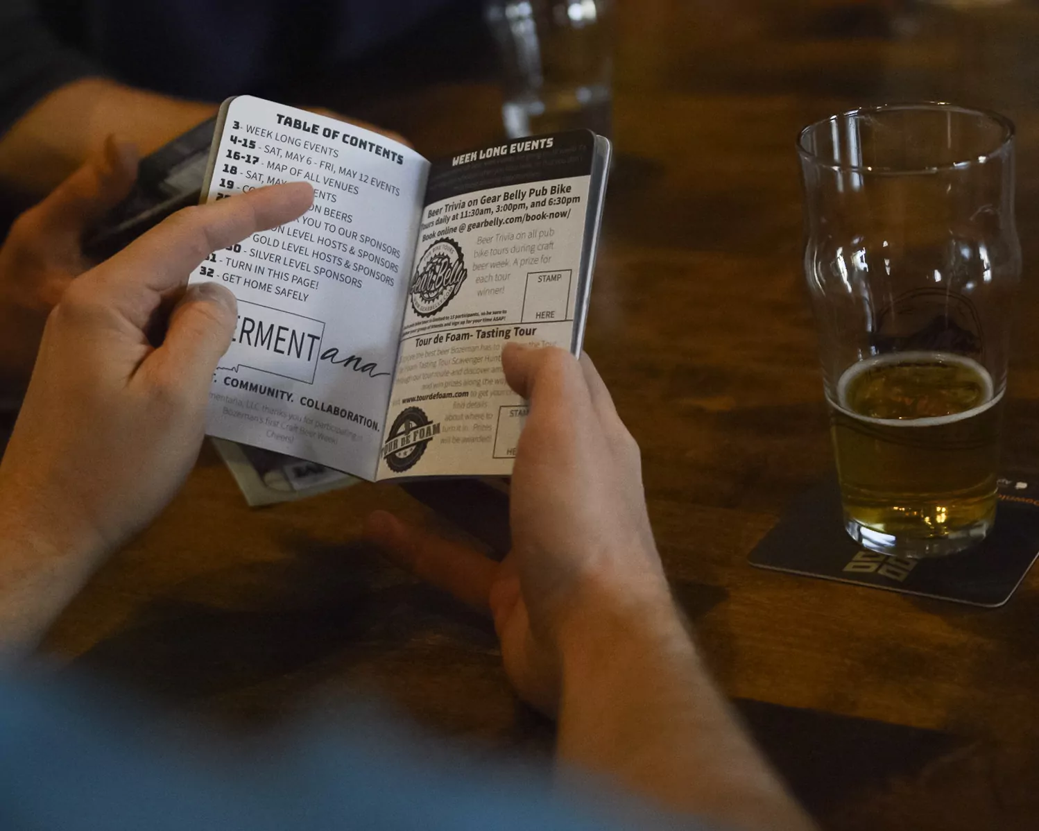 Event Passport Bozeman Craft Beer Week - Scout Books