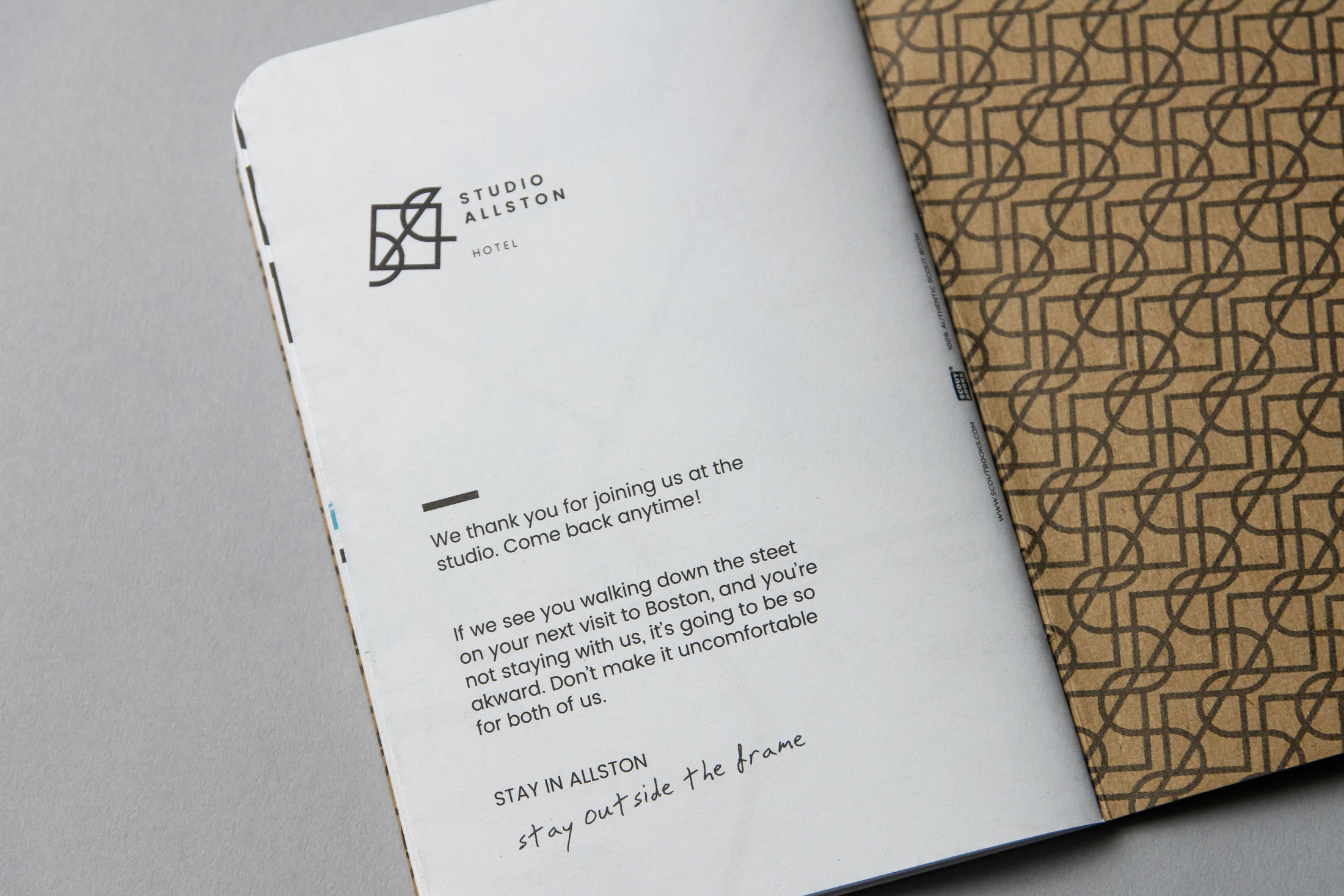 Studio Allston - Scout Books