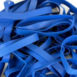 Extra Large Navy Rubber Bands