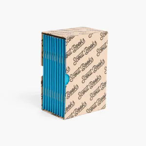 Scout Books Pocket Notebook Blue 10 Pack