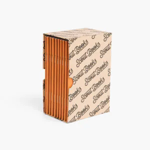 Scout Books Pocket Notebook Orange 10 Pack