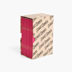 Scout Books Pocket Notebook Pink 10 Pack