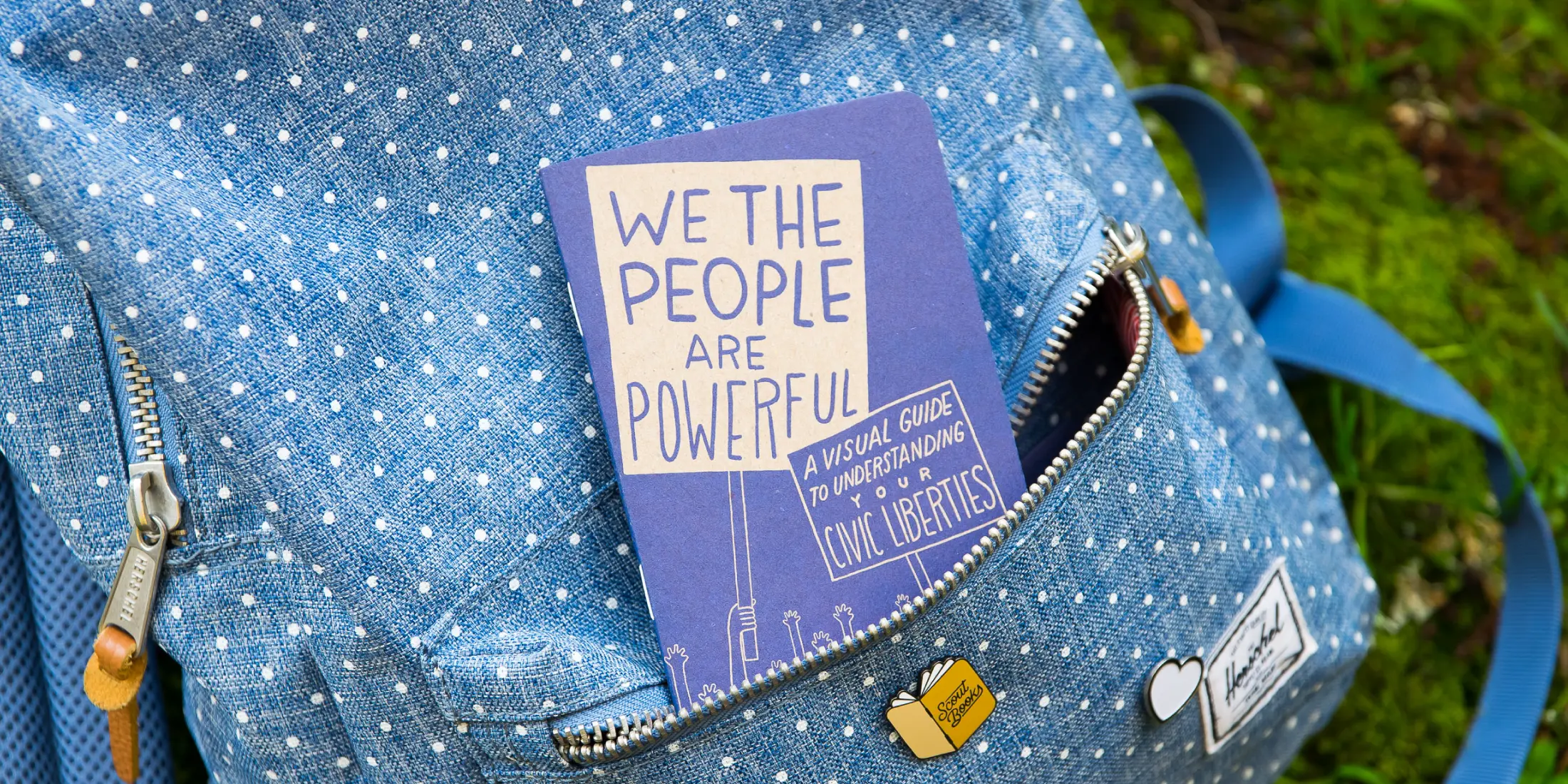 Scout Books Custom Pocket Notebook Design - We the People Scout Books Custom Pocket Notebook Design - We the People